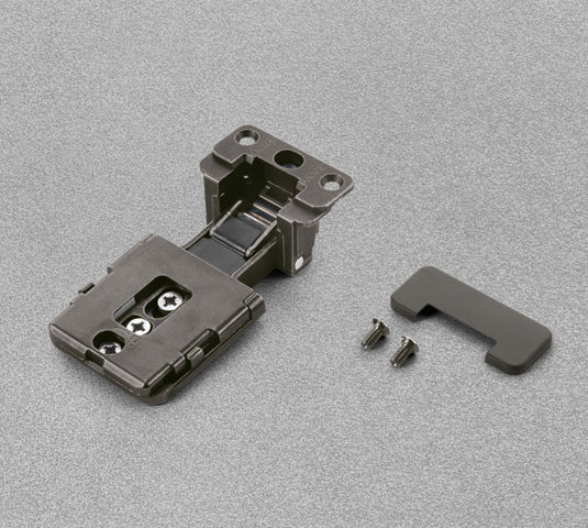 Salice Conecta Hinge for Aluminium Doors 10-12.5mm Overlay - CQZ3JE - From 25mm Thick