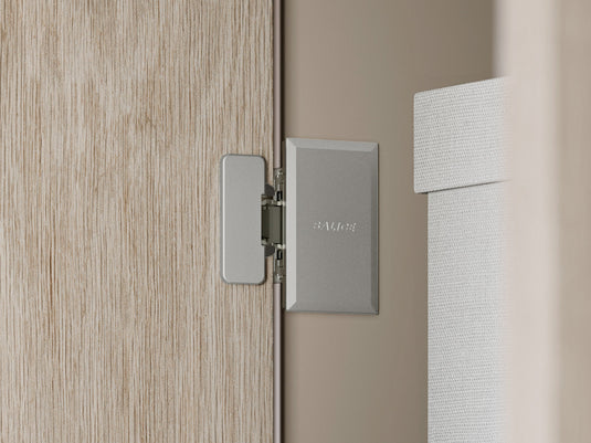 Salice Conecta Hinge for Wooden Doors 14-16.5mm Overlay - CQA3KE - From 25mm Thick