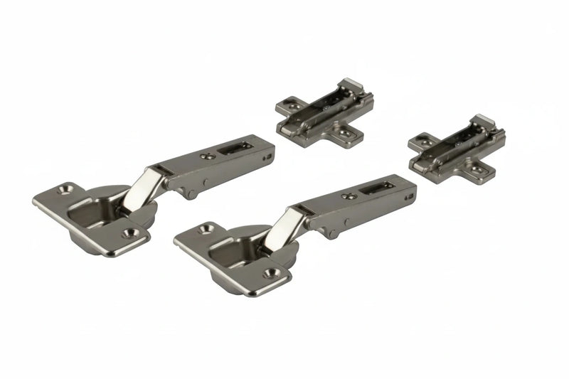 Load image into Gallery viewer, Overlay Hinge Set for Accuride 1432 (Pivot Sliding Pocket Door Gear)