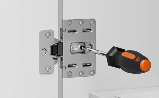 Salice Conecta Holder Set for Side Fixing - DQG5