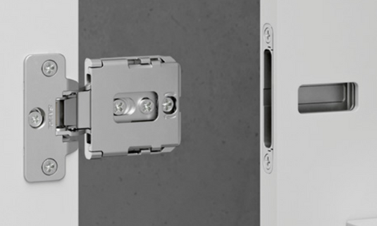 Salice Conecta Holder Set for Front Fixing - DQG3