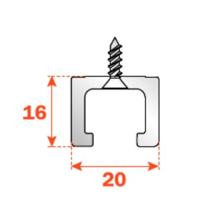 Load image into Gallery viewer, Salice Concertina Sliding Door Track