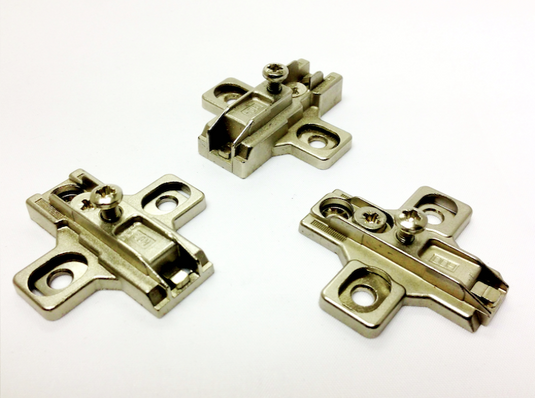 Salice Diecast Screw-On Mount Plates - B2R3E Series