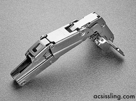 Salice 165° Half Overlay  Sprung Cabinet Hinge - C2AFG99