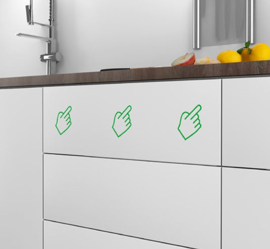 Salice Progressa+ G7E6P Concealed Drawer Runner - Push to Open (Handleless) - 13-16mm Sides