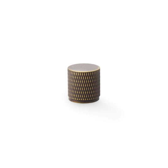 Alexander & Wilks - Brunel Knurled Cylinder Cupboard Knob