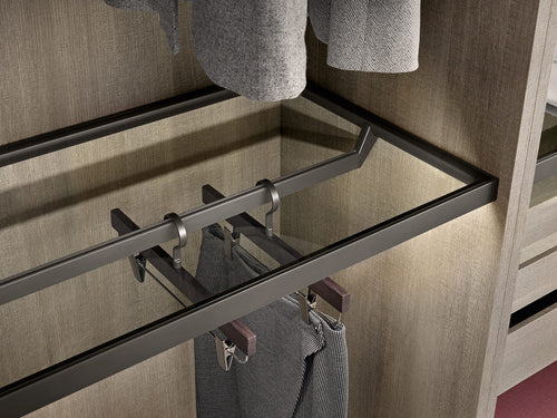 Salice Excessories Hanger Rail End Supports to suit Modular Shelves