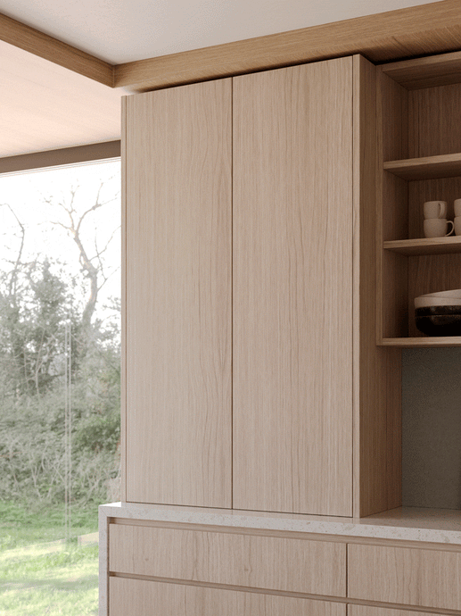Salice Exedra Gravity Pocket Door System - OUT Version (Automatic Door Extraction)