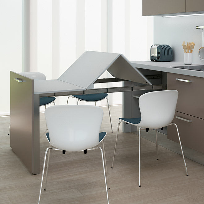 Load image into Gallery viewer, Salice Atim Evolution XL pull-out cabinet table extended
