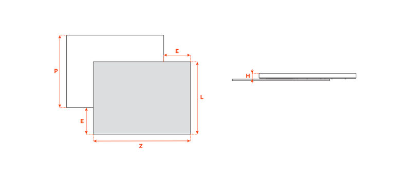 Load image into Gallery viewer, Salice Atim Slide technical drawing
