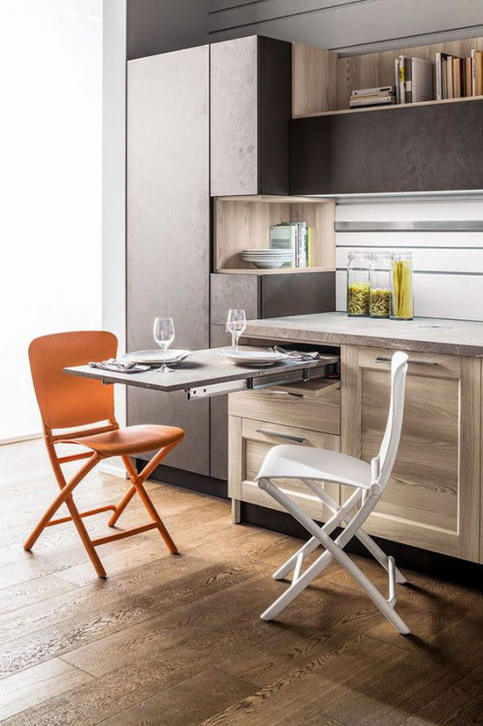 Salice Atim - LUNCH Pull-out table from drawer - Frame Only
