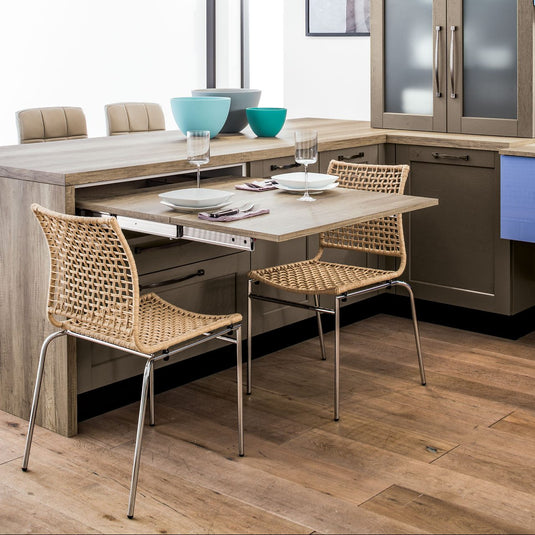 Salice Atim - LUNCH Pull-out table from drawer - Frame Only