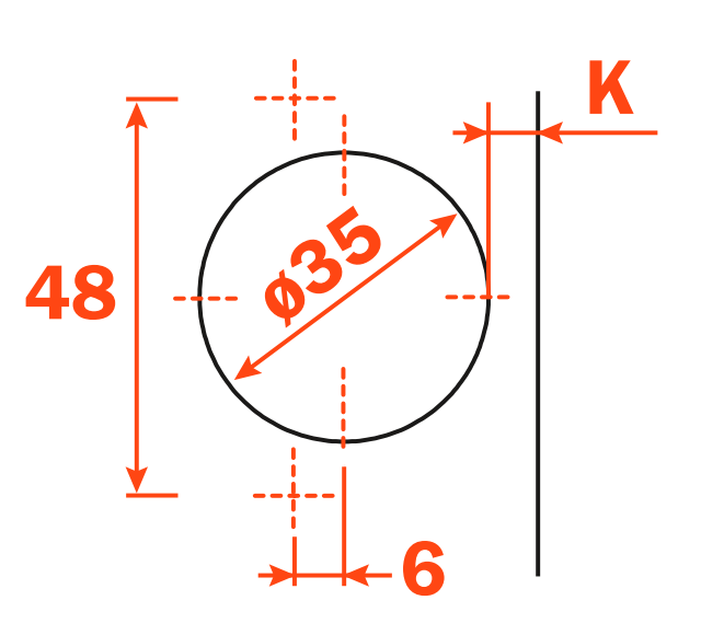 Load image into Gallery viewer, Salice Adjustable 65° Corner Cabinet Hinge 48mm Centres - C2AYA99R
