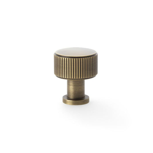 Alexander and Wilks Lucia Reeded Cupboard Knob