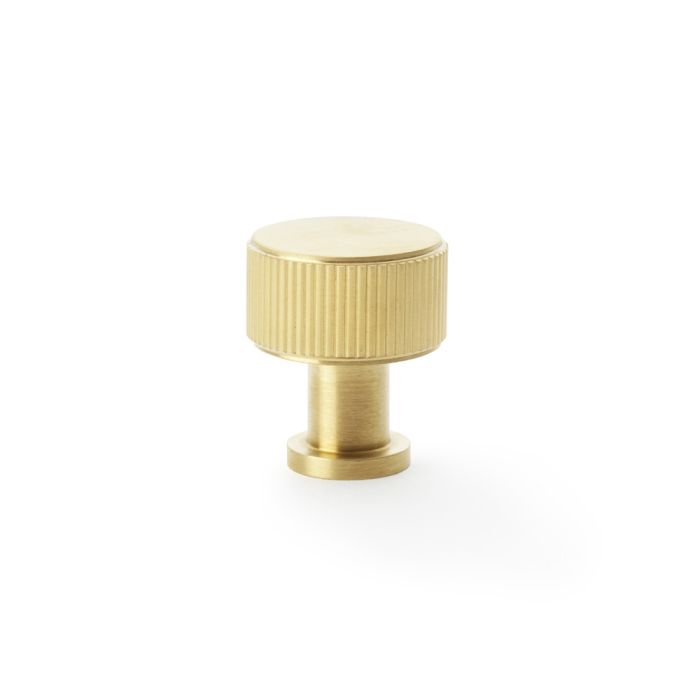 Load image into Gallery viewer, Alexander and Wilks Lucia Reeded Cupboard Knob
