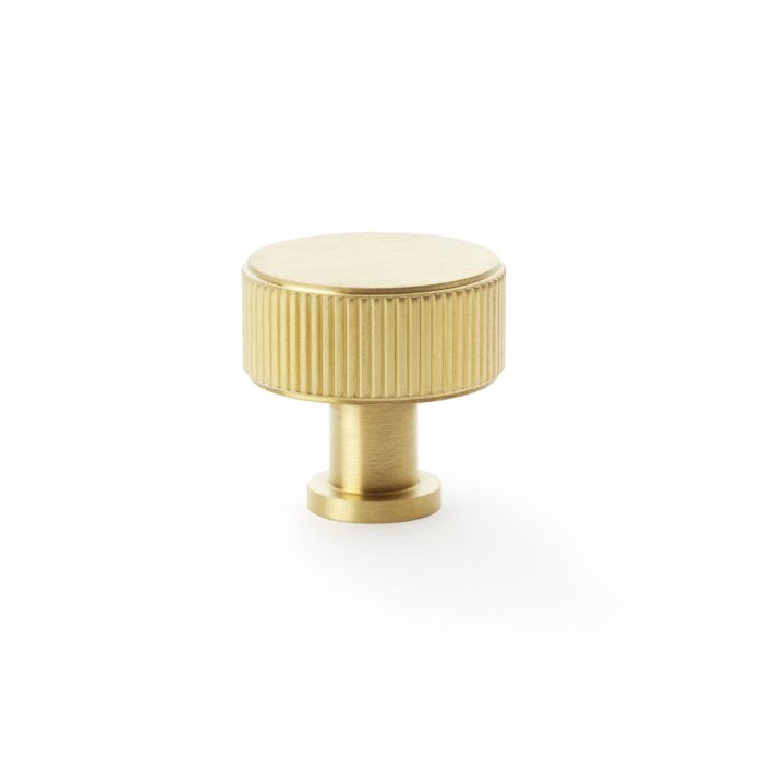 Load image into Gallery viewer, Alexander and Wilks Lucia Reeded Cupboard Knob
