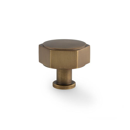 Alexander and Wilks Vesper Hex Cabinet Knob