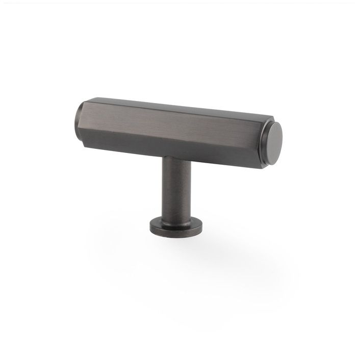 Load image into Gallery viewer, Alexander and Wilks Vesper Hex T-Bar Cabinet Knob
