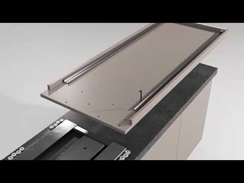 Load and play video in Gallery viewer, Atim Sestante sliding and revolving table top demonstration
