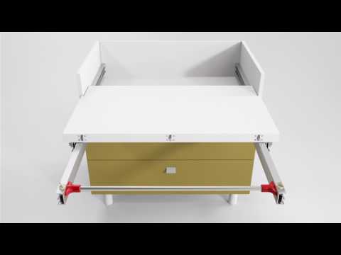 Load and play video in Gallery viewer, Atim Siesta pull-out table demonstration
