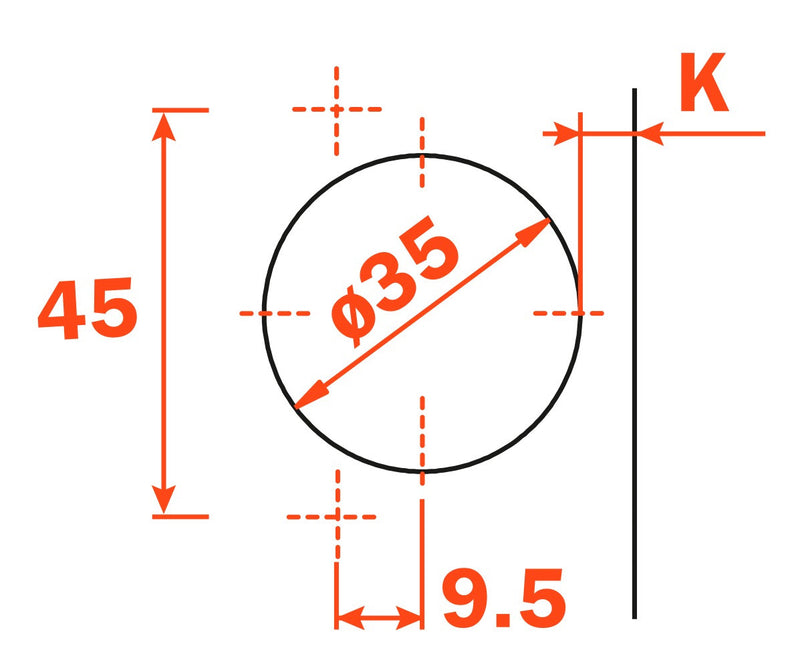 Load image into Gallery viewer, Salice C1P6A99 105° Sprung Full Overlay Hinge
