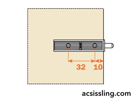 Load image into Gallery viewer, Salice Metal Housing for Smove Buffer - D076SN9
