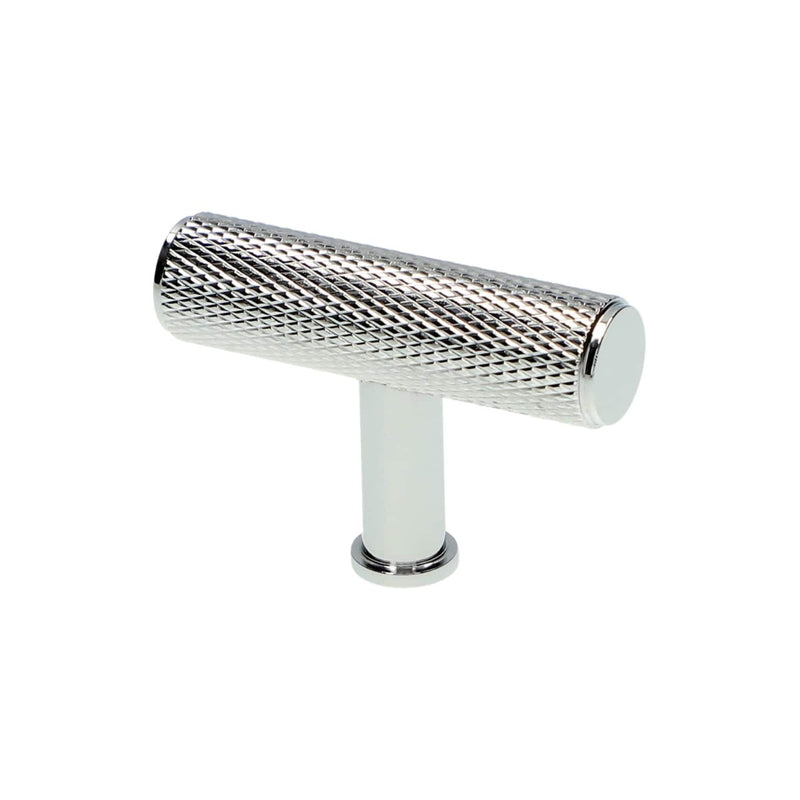 Load image into Gallery viewer, Alexander and Wilks - Crispin Knurled T-bar Cupboard Knob
