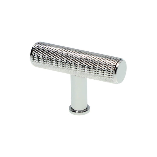 Alexander and Wilks - Crispin Knurled T-bar Cupboard Knob