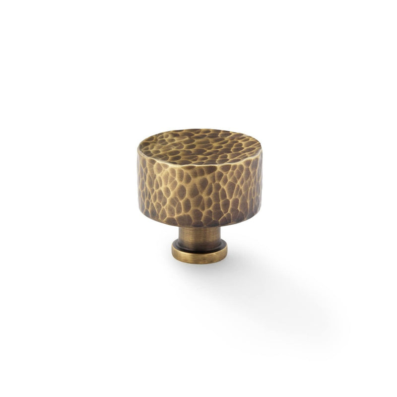 Load image into Gallery viewer, Alexander and Wilks Leila Hammered Cupboard Knob
