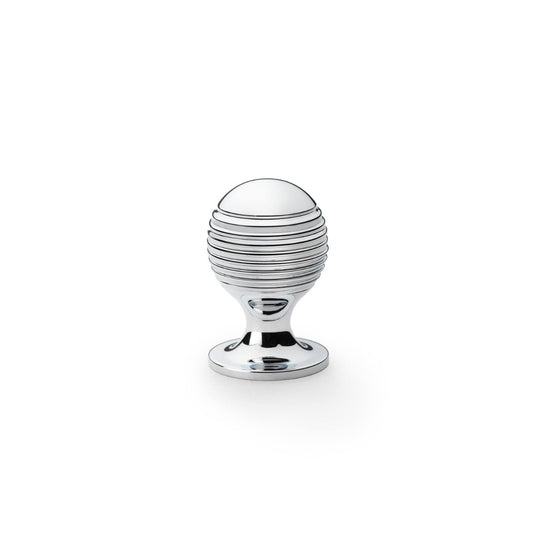 Alexander and Wilks Caesar Cupboard Knob on Round Rose