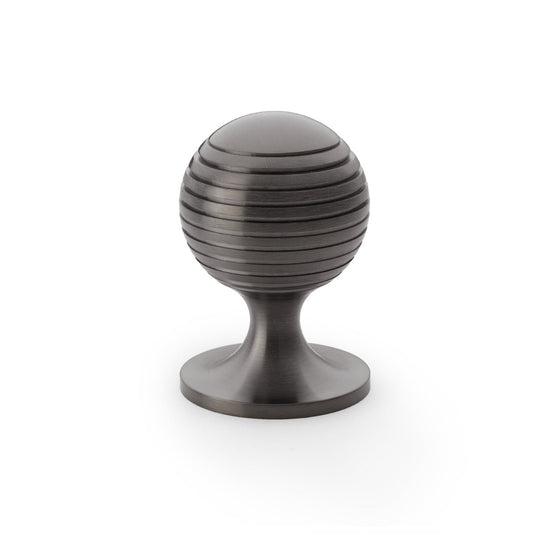 Alexander and Wilks Caesar Cupboard Knob on Round Rose