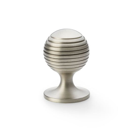 Alexander and Wilks Caesar Cupboard Knob on Round Rose