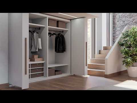 Load and play video in Gallery viewer, Exedra2 Star Folding Pocket Door System
